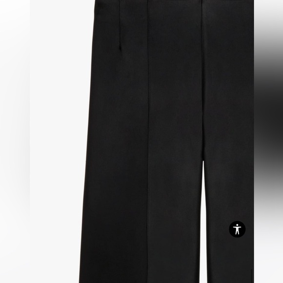 NARCISO RODRIGUEZ SATIN EFFECT PANTS - Picture 5 of 5